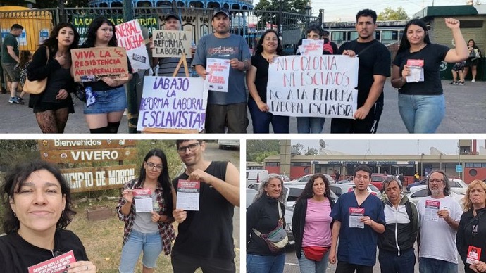 La izquierda recorre el Oeste con una campaña contra la reforma laboral