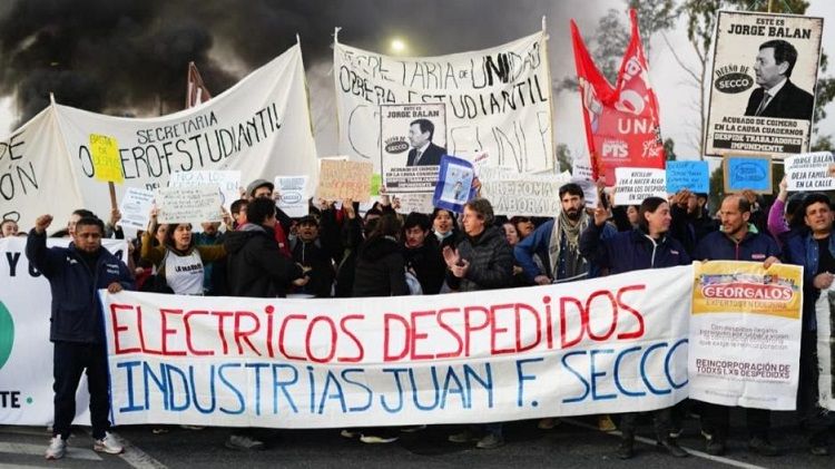 Tras ocho meses de conflicto, reincorporaron a trabajadores despedidos de Industrias Secco