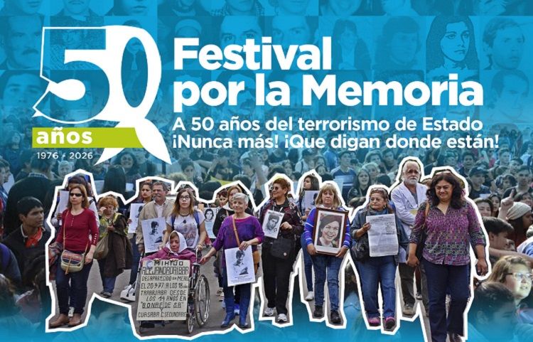 Merlo | Festival por la memoria “Que digan dónde están” con caravana, debates y shows