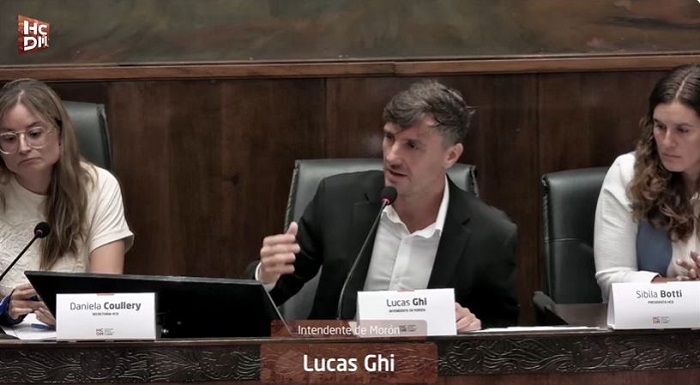 Lucas Ghi abrió las sesiones ordinarias del HCD de Morón