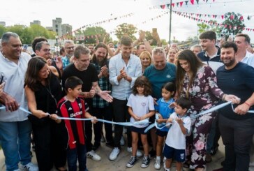 Se inauguró la nueva plaza Viejo Urbano en el centro de Morón