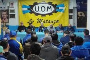 La UOM Matanza respaldó a Abel Furlán y rechazó la intervención judicial del gremio