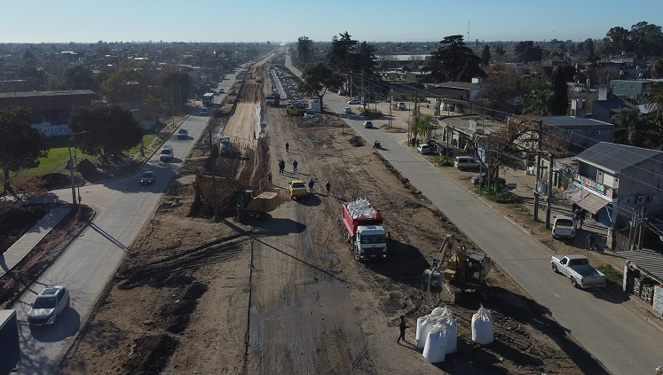 Avanza la ampliación de la Ruta Provincial 1003 entre Merlo y Morón
