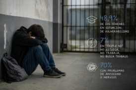 Casi la mitad de los jóvenes argentinos vive en situación de vulnerabilidad, según un estudio de la UBA