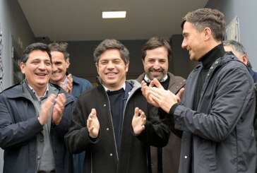 Kicillof y Ghi inauguraron el CAPS Papa Francisco en Morón sur