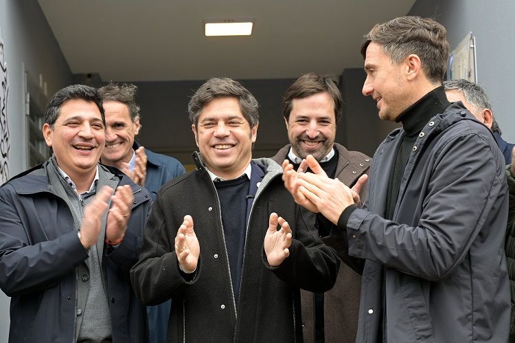 Kicillof y Ghi inauguraron el CAPS Papa Francisco en Morón sur