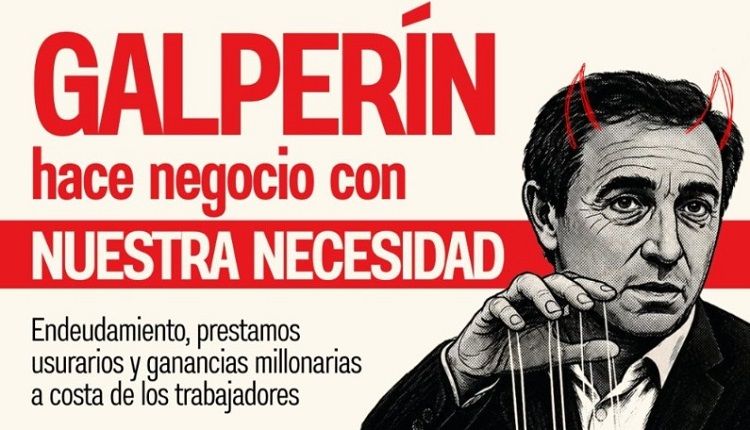 La izquierda protesta frente a Mercado Libre en La Matanza: “Galperín hace usura con nuestra necesidad”