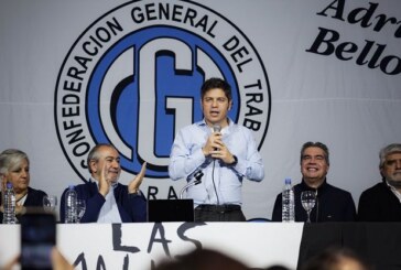 Kicillof junto a la CGT en el Chaco y llamó a “construir con todos” para enfrentar a Milei