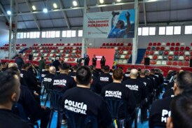 Morón presentó la Escuela de la Policía Municipal