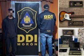 Castelar | Detuvieron a un profesor de guitarra acusado de grooming y distribución de material de abuso sexual infantil