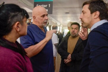 La Matanza | Kreplak recorrió las obras en el Hospital Paroissien: ampliarán un 50% las camas de cuidados críticos
