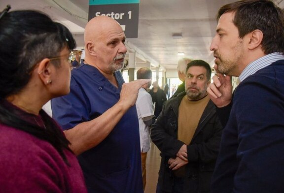 La Matanza | Kreplak recorrió las obras en el Hospital Paroissien: ampliarán un 50% las camas de cuidados críticos