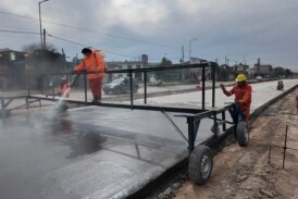 La ampliación de la Ruta 1003 entre Merlo y Morón superó el 45% de avance