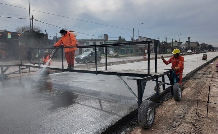 La ampliación de la Ruta 1003 entre Merlo y Morón superó el 45% de avance