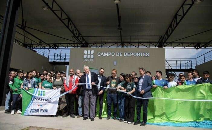 Hurlingham | La UNAHUR inauguró su nuevo Campo de Deportes en William Morris