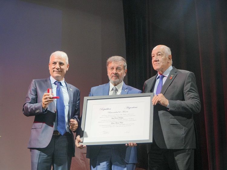 La Universidad de Morón distinguió al juez federal Jorge Rodríguez con el título de Doctor Honoris Causa