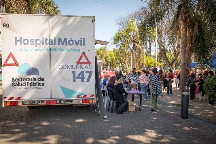 Octubre Rosa en La Matanza: convocatoria récord en jornada de prevención del cáncer de mama