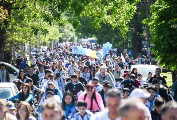 Más de 10 mil personas participaron de las Bicicleteadas por la Memoria en Ituzaingó