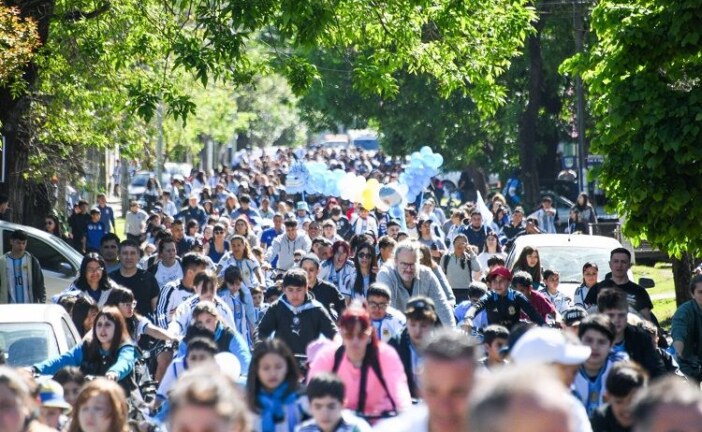 Más de 10 mil personas participaron de las Bicicleteadas por la Memoria en Ituzaingó