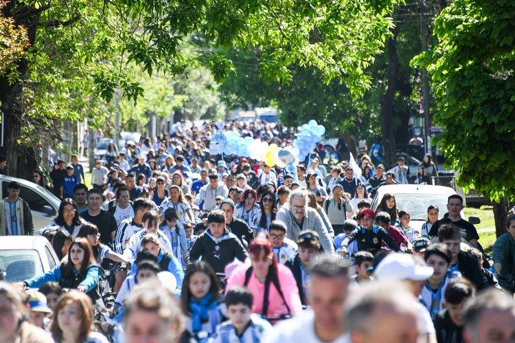 Más de 10 mil personas participaron de las Bicicleteadas por la Memoria en Ituzaingó