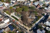 Avanza la remodelación de la histórica plaza de Isidro Casanova